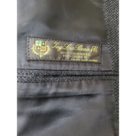 Loro Piana Mario Caldi100% Cashmere Blazer Jacket Made in Italy Size 40 Classic - Picture 4 of 12